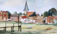 Bosham at low tide