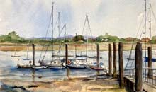 The Jetty, Itchenor, 30x40